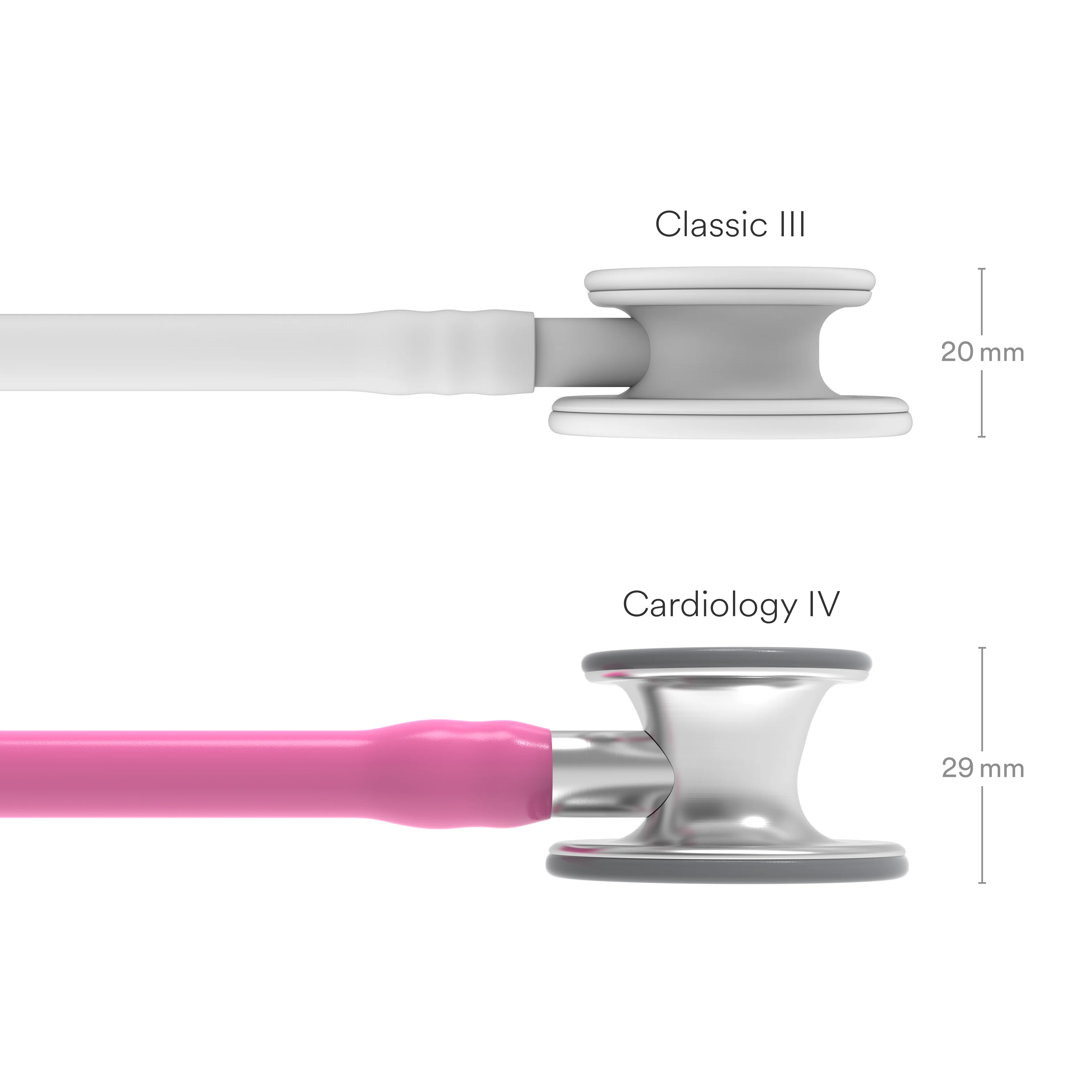 Littmann Cardiology IV Diagnostic Stethoscope: Rose Pink 6159 - Over Engraved - Image 11