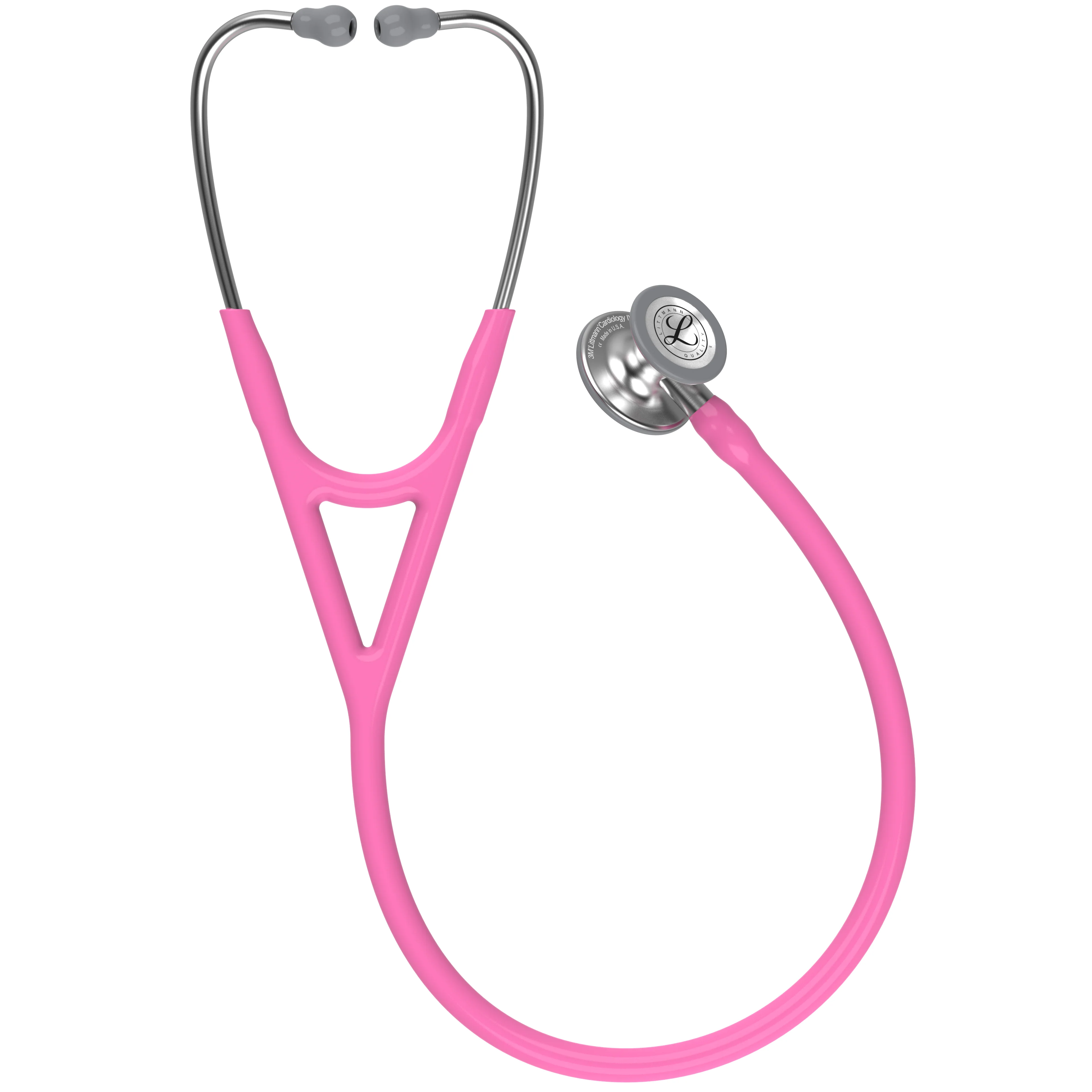 Littmann Cardiology IV Diagnostic Stethoscope: Rose Pink 6159 - Over Engraved - Image 3