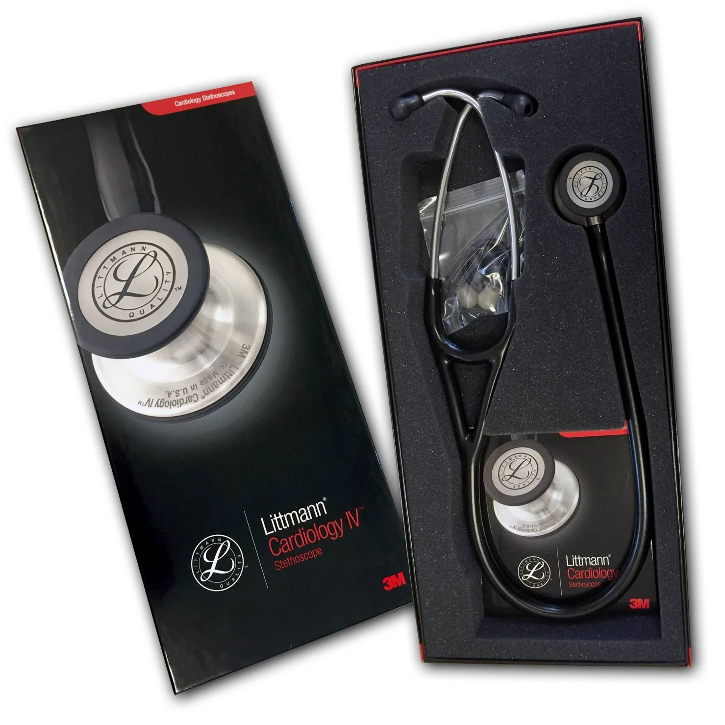 Littmann Cardiology IV Diagnostic Stethoscope: Black 6152 - Image 10