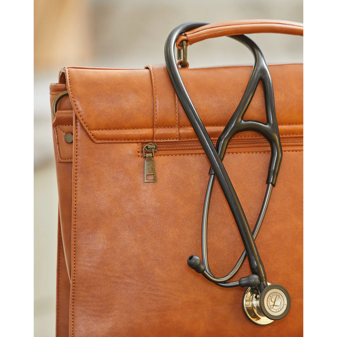 Littmann Cardiology IV Diagnostic Stethoscope: Black & Champagne-Finish 6179 - Image 11