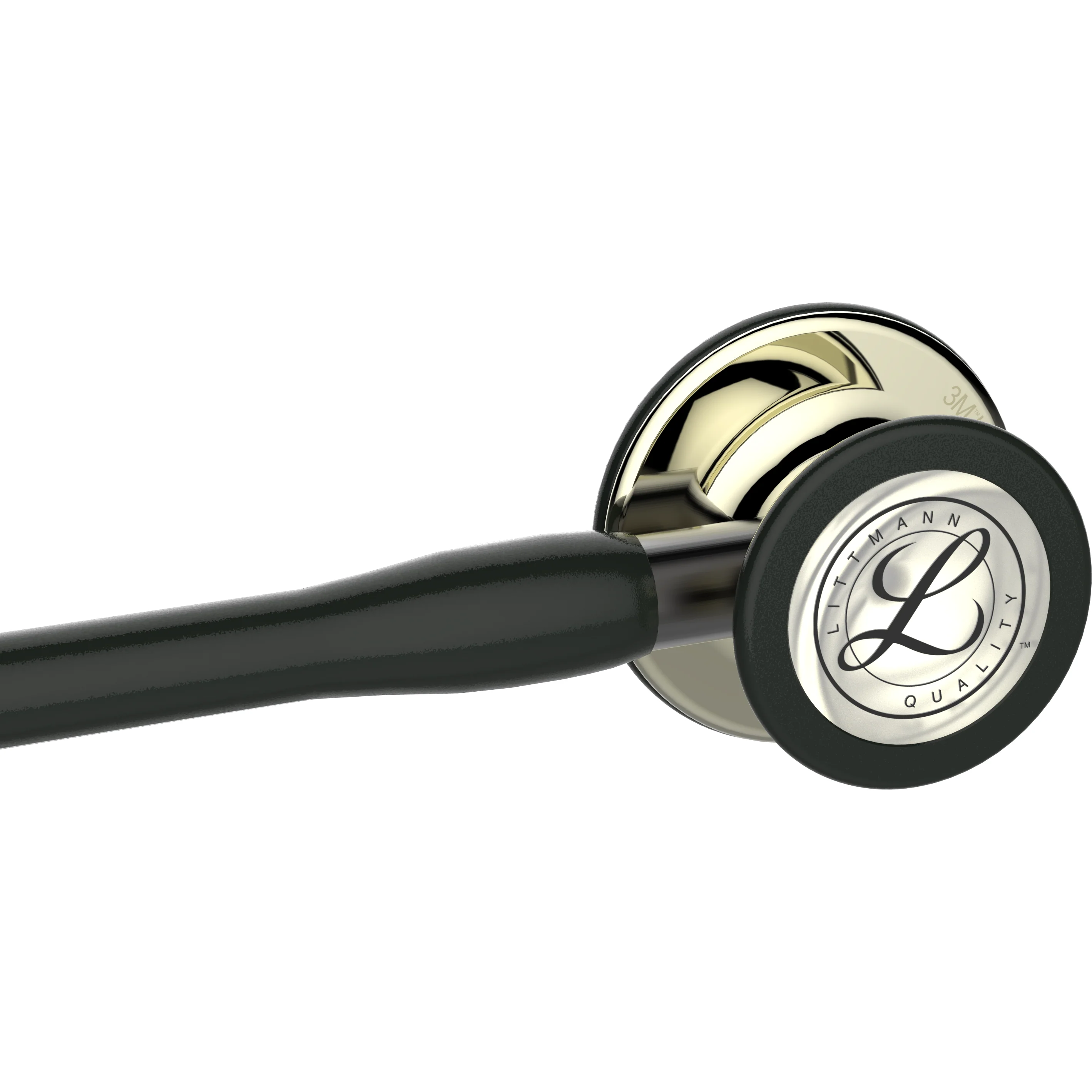 Littmann Cardiology IV Diagnostic Stethoscope: Black & Champagne-Finish 6179 - Image 8