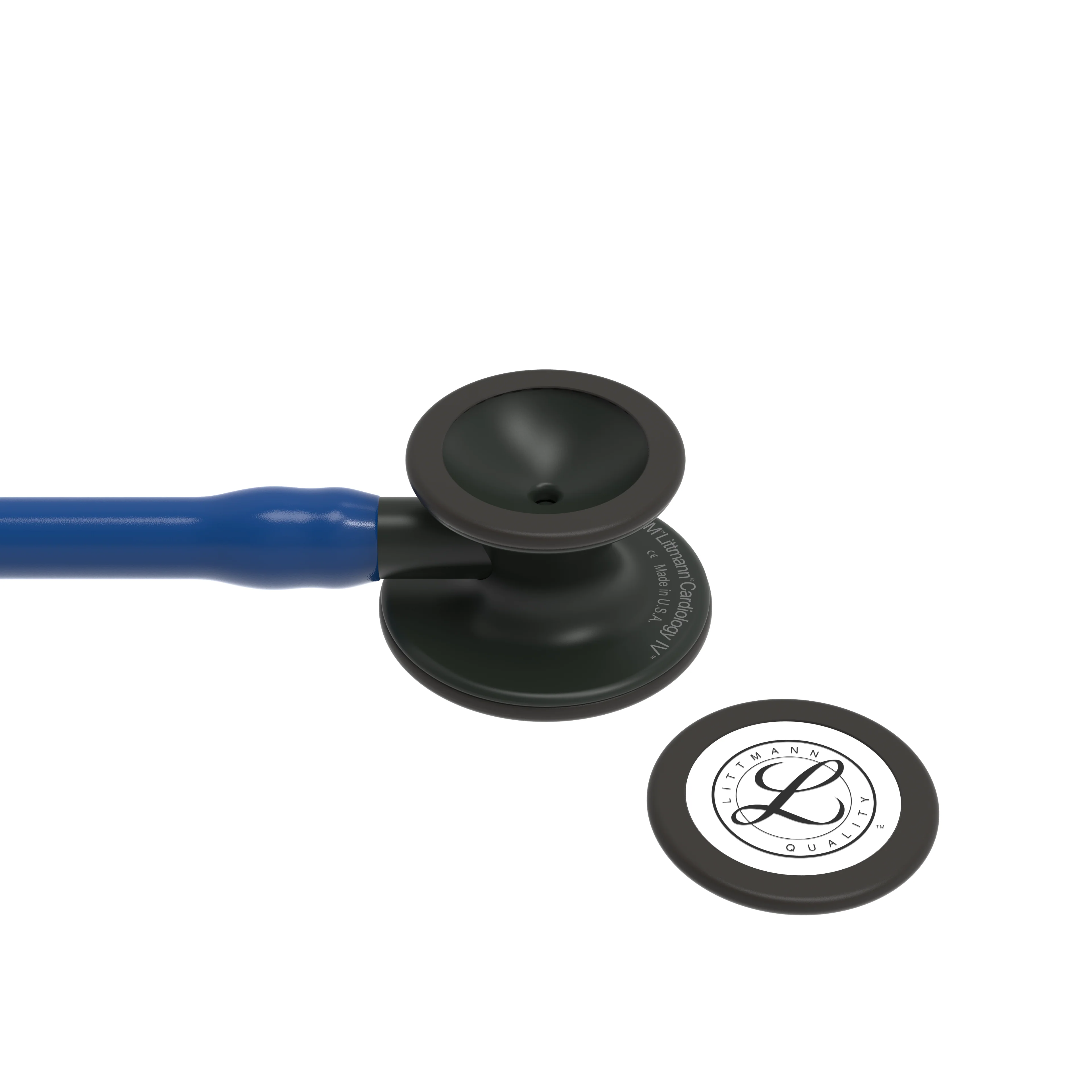 Littmann Cardiology IV Diagnostic Stethoscope: Black & Navy 6168 - Image 10
