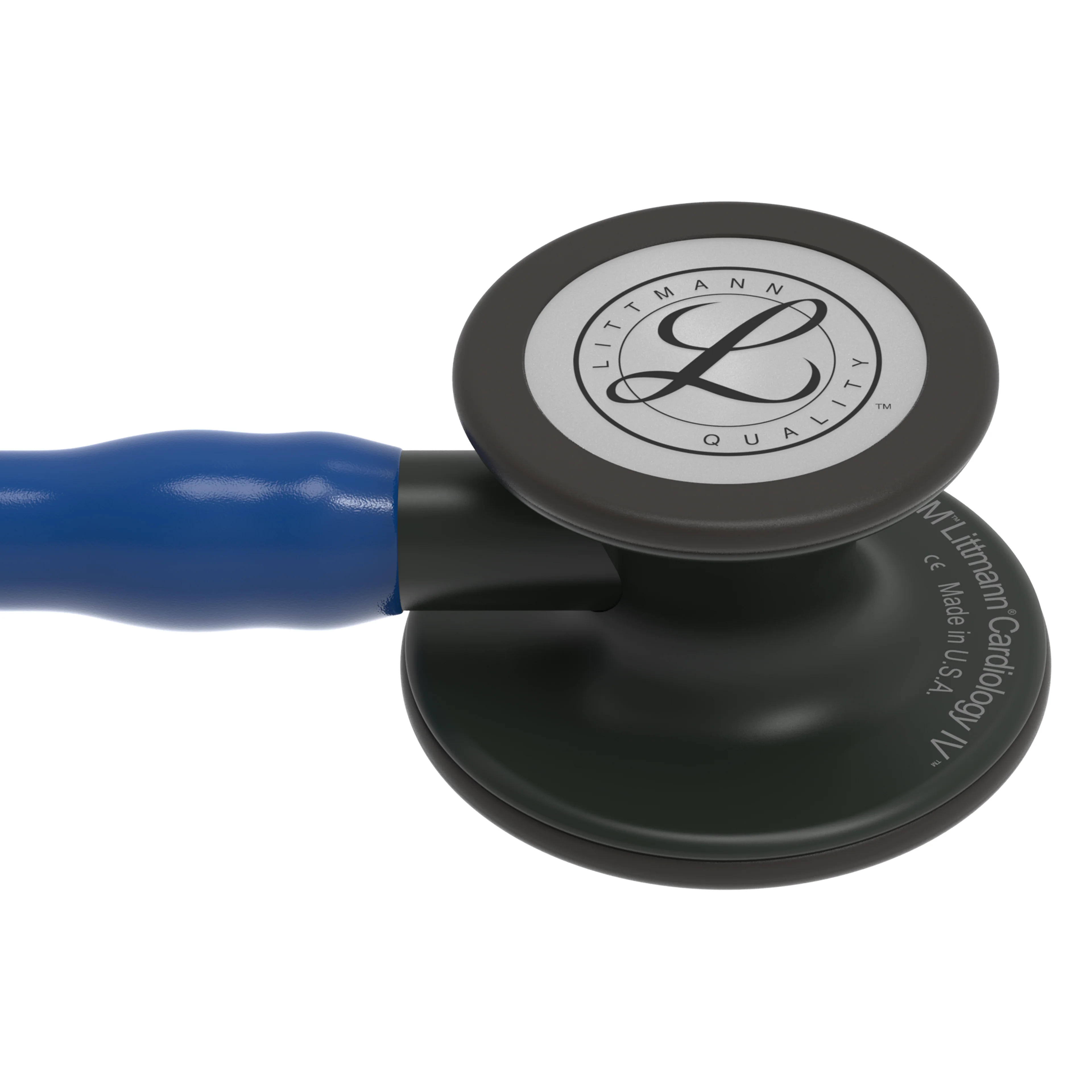 Littmann Cardiology IV Diagnostic Stethoscope: Black & Navy 6168 - Image 9
