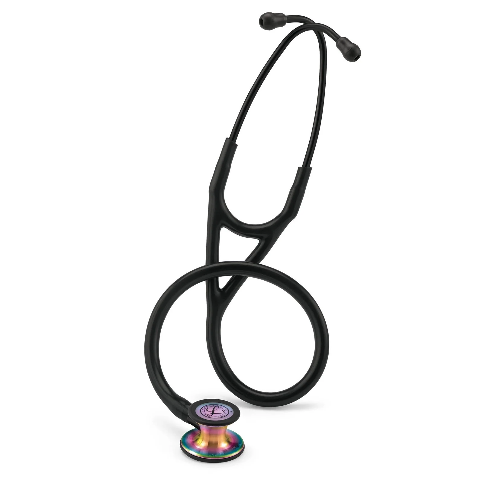 Littmann Cardiology IV Diagnostic Stethoscope: Black & Rainbow 6165 - Image 4