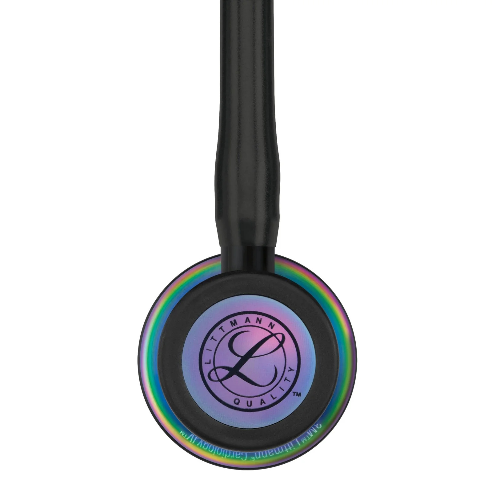 Littmann Cardiology IV Diagnostic Stethoscope: Black & Rainbow 6165 - Image 6