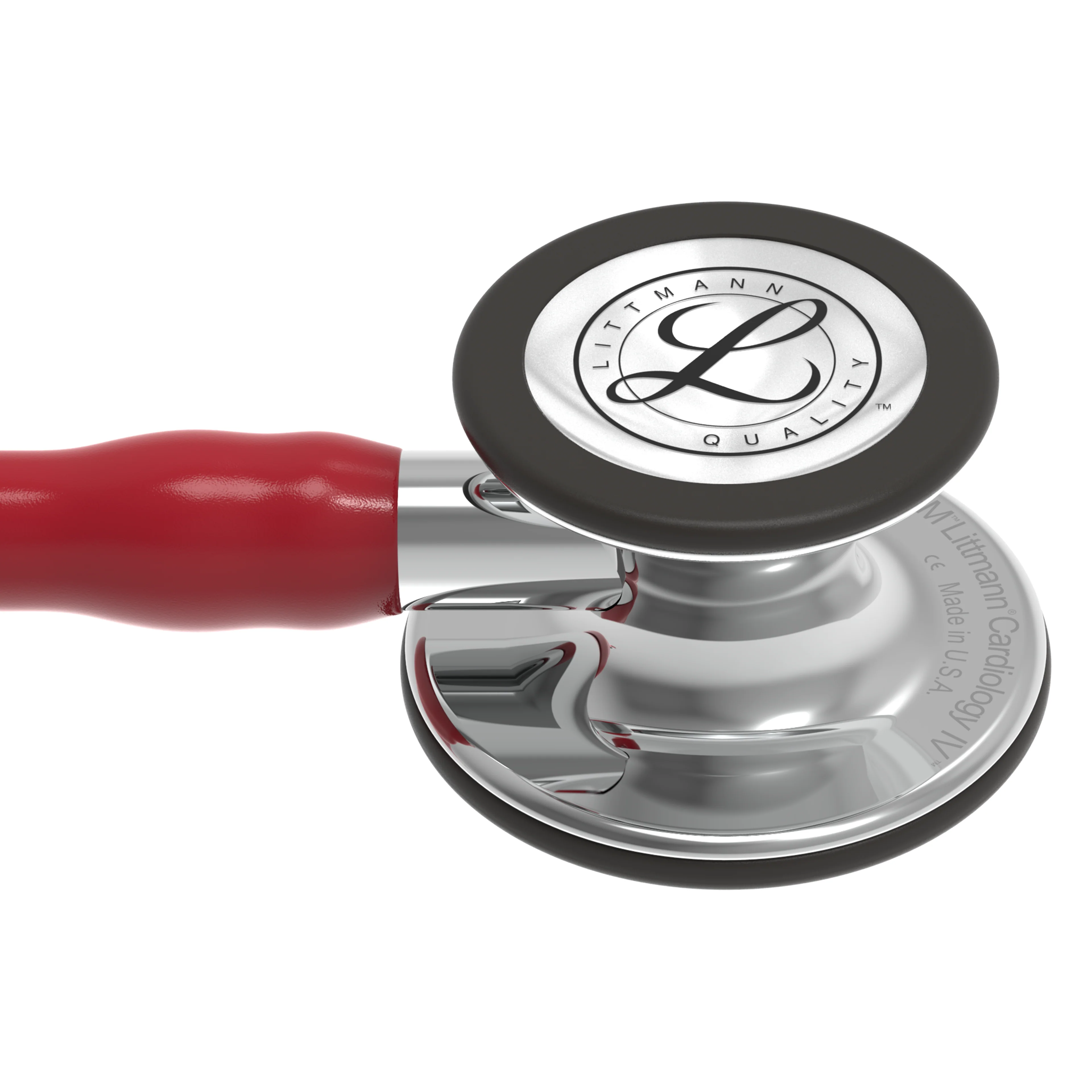 Littmann Cardiology IV Diagnostic Stethoscope: Burgundy & Mirror-Finish 6170 - Image 8
