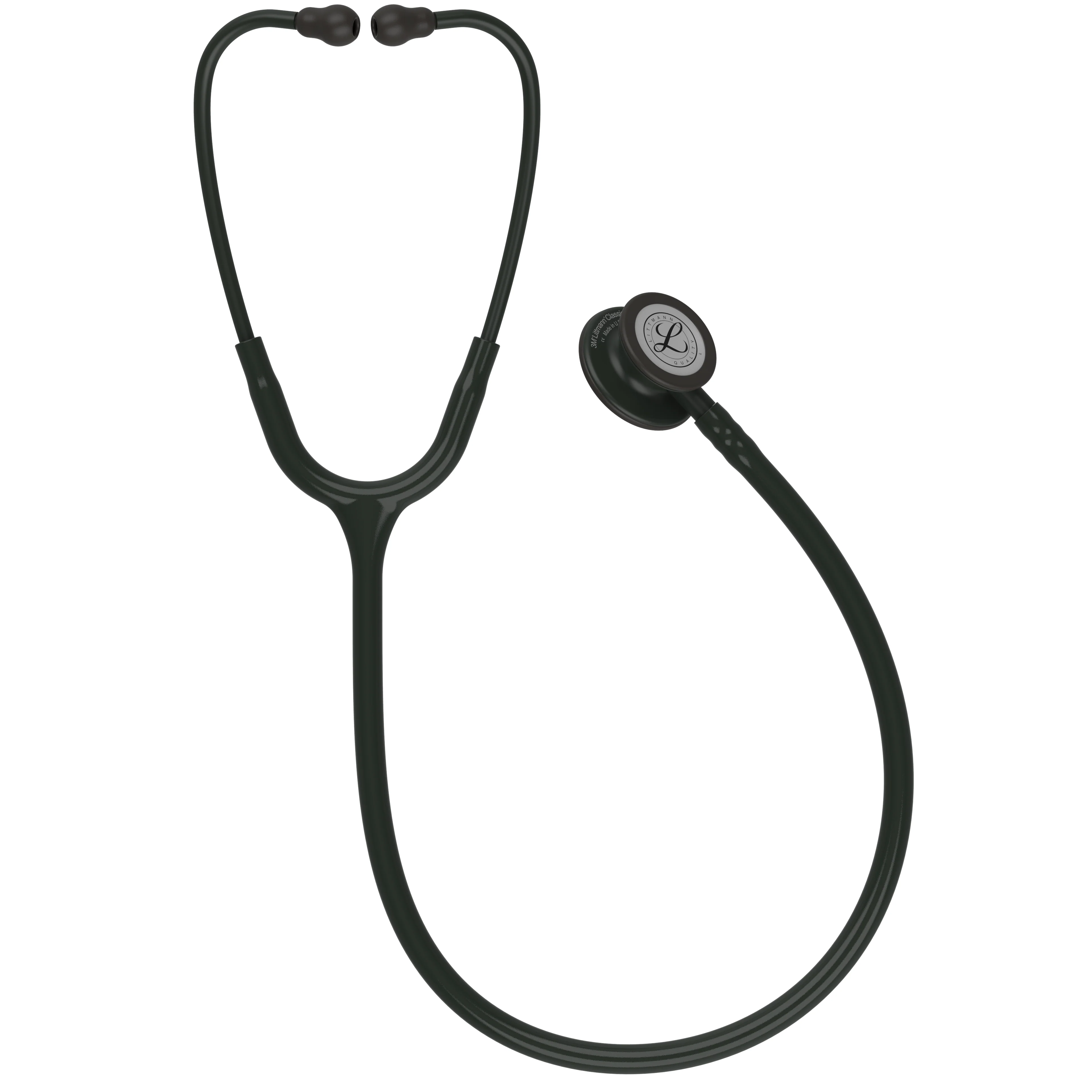 Littmann Classic III Monitoring Stethoscope: All Black 5803 - Over Engraved - Image 5