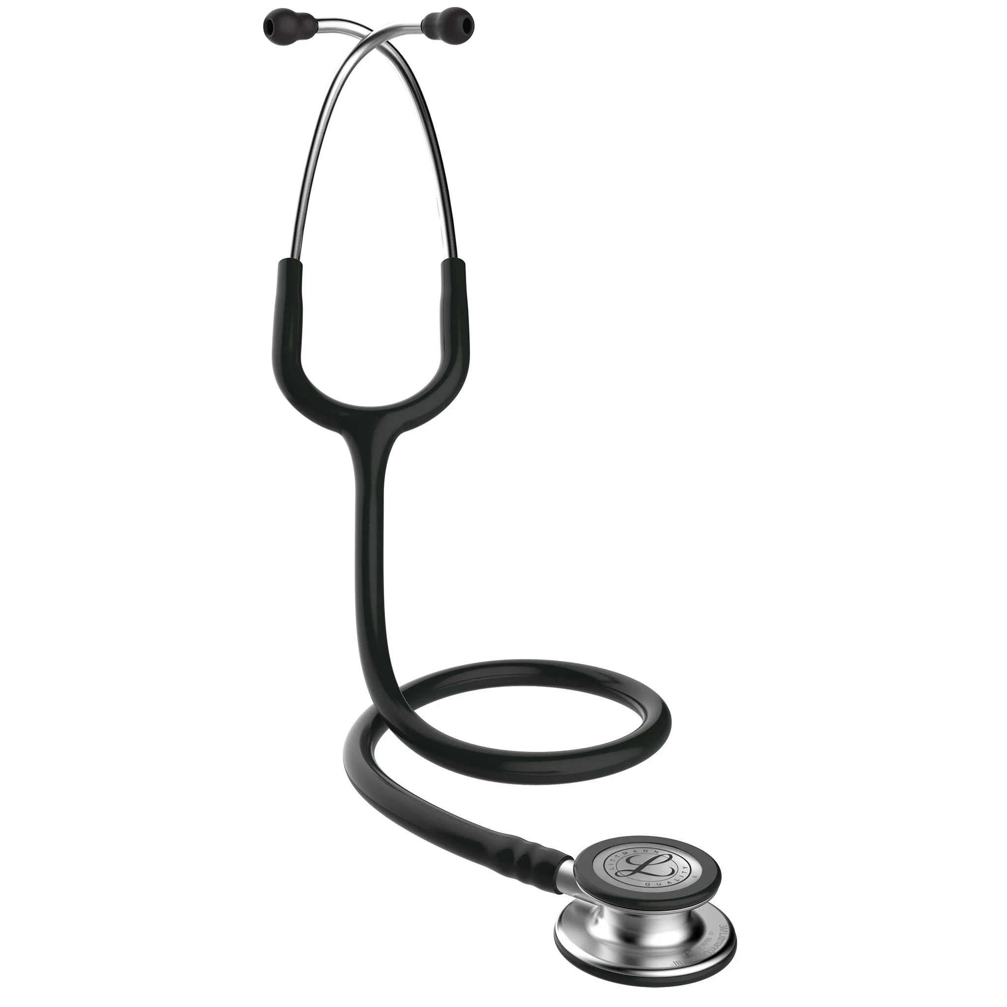 Littmann Classic III Monitoring Stethoscope: Black 5620 - Over Engraved - Image 4