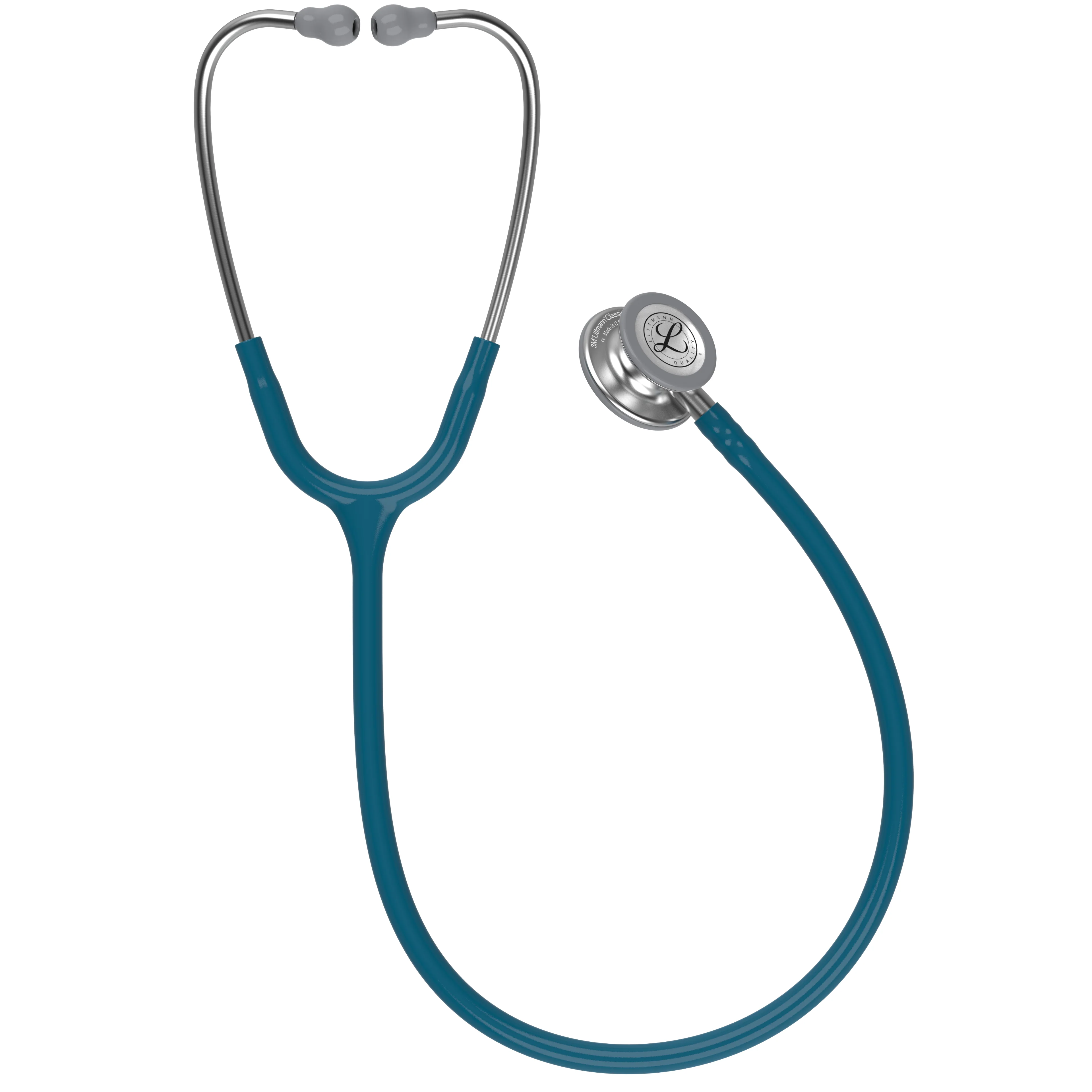 Littmann Classic III Monitoring Stethoscope: Caribbean Blue 5623 - Over Engraved - Image 5