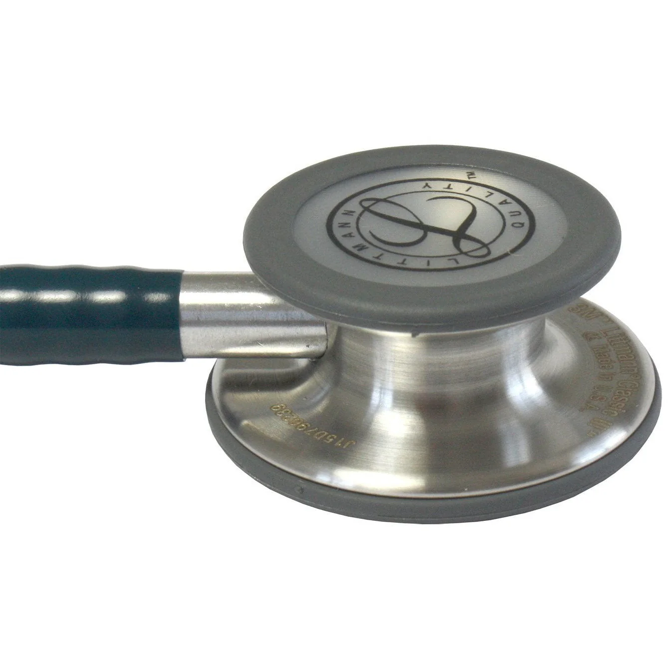 Littmann Classic III Monitoring Stethoscope: Caribbean Blue 5623 - Over Engraved - Image 9