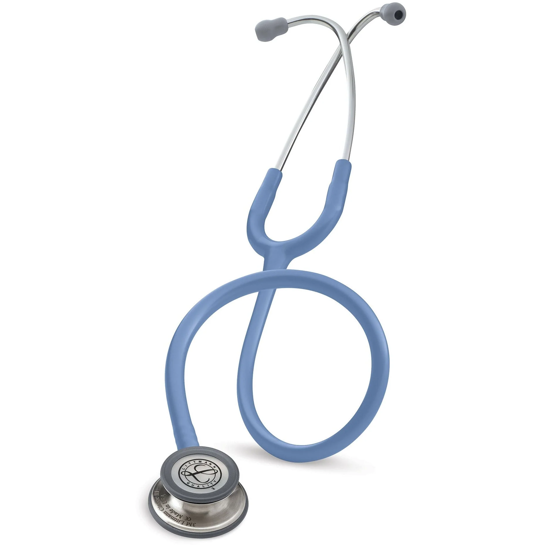 Littmann Classic III Monitoring Stethoscope: Ceil Blue 5630 - Over Engraved