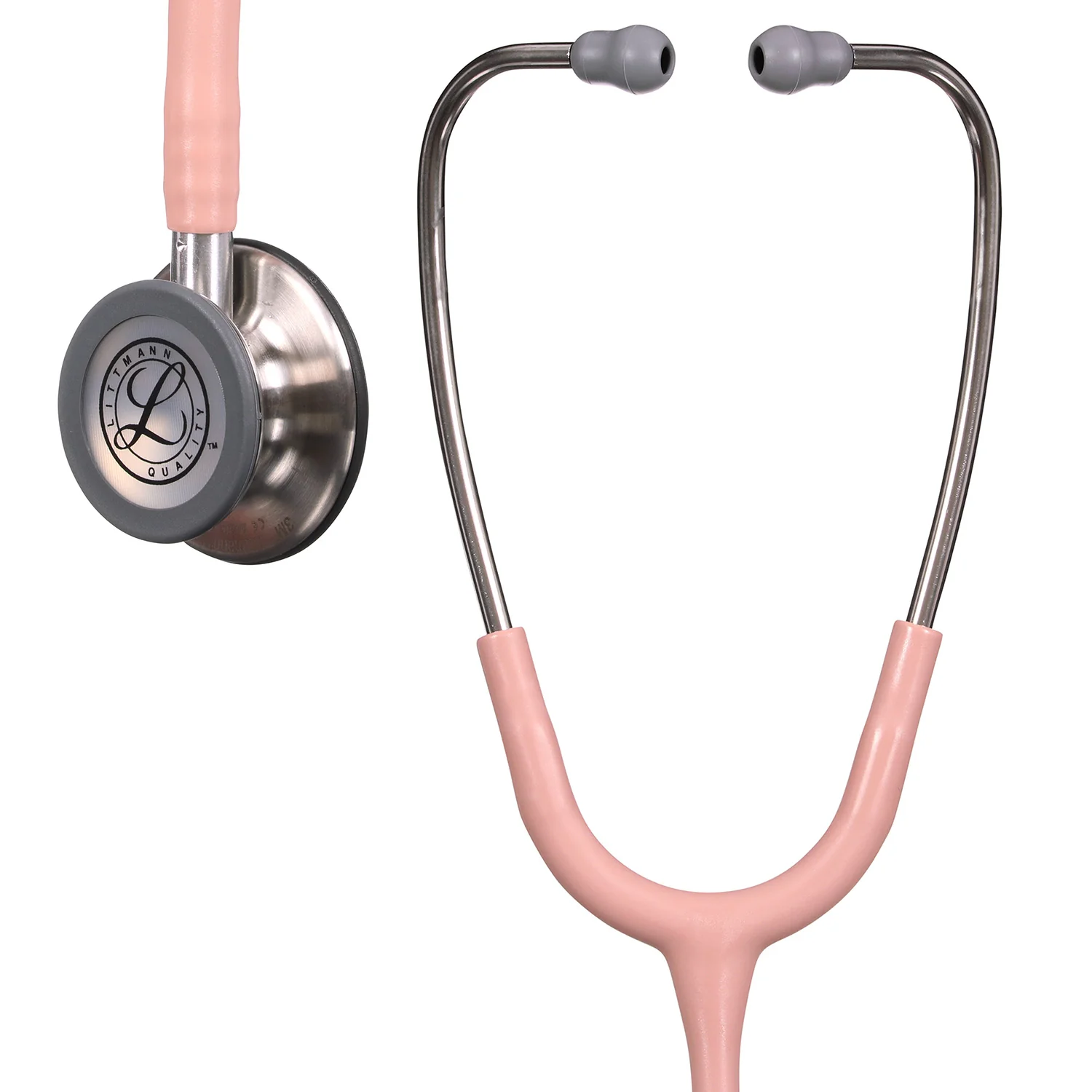Littmann Classic III Monitoring Stethoscope: Champagne Rose Satin  5910C - Image 4