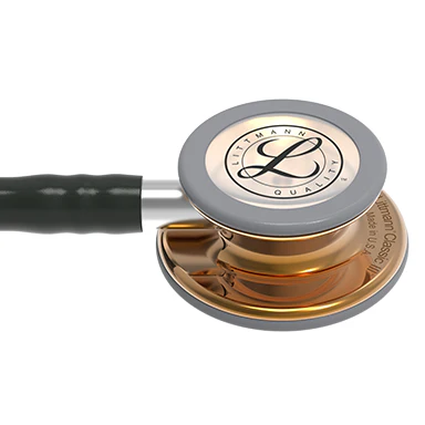 Littmann Classic III Monitoring Stethoscope: High Polished Copper & Black Limited Edition 5646 - Image 7