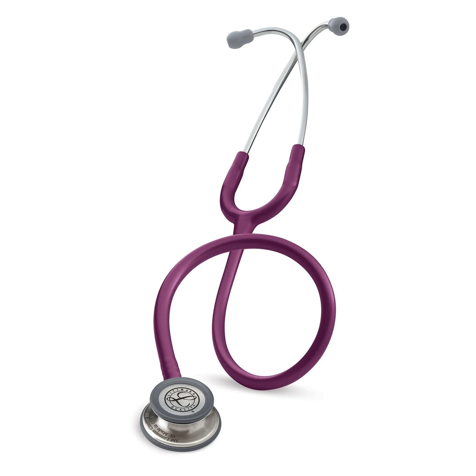 Littmann Classic III Monitoring Stethoscope: Plum 5831 - Over Engraved - Image 3