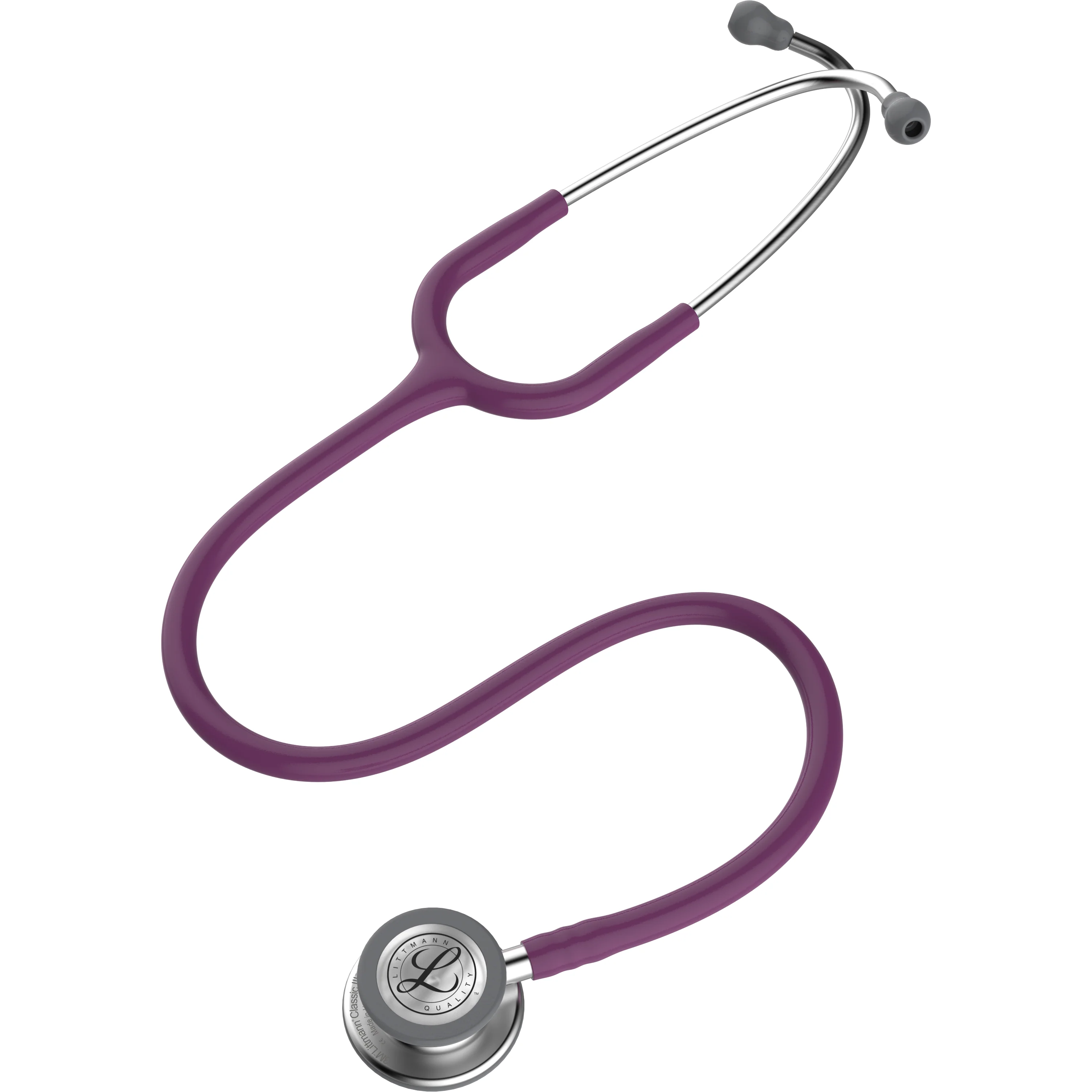 Littmann Classic III Monitoring Stethoscope: Plum 5831 - Over Engraved - Image 4