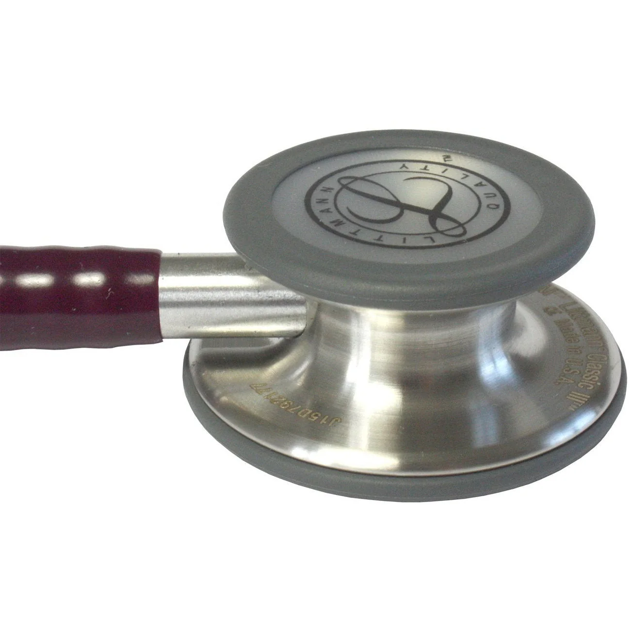 Littmann Classic III Monitoring Stethoscope: Plum 5831 - Over Engraved - Image 9