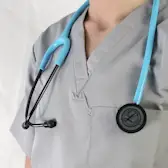 Littmann Classic III Monitoring Stethoscope: Smoke & Turquoise - Pink Stem 5872 - Over Engraved - Image 4