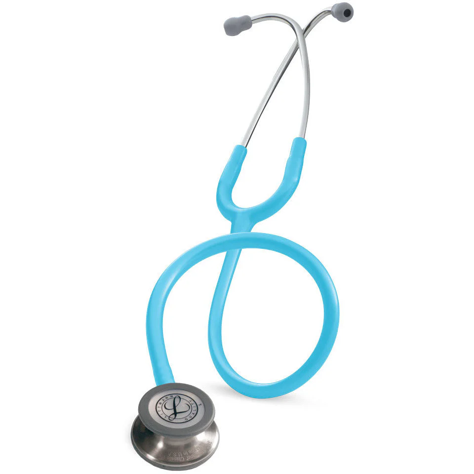 Littmann Classic III Monitoring Stethoscope: Turquoise 5835 - Over Engraved