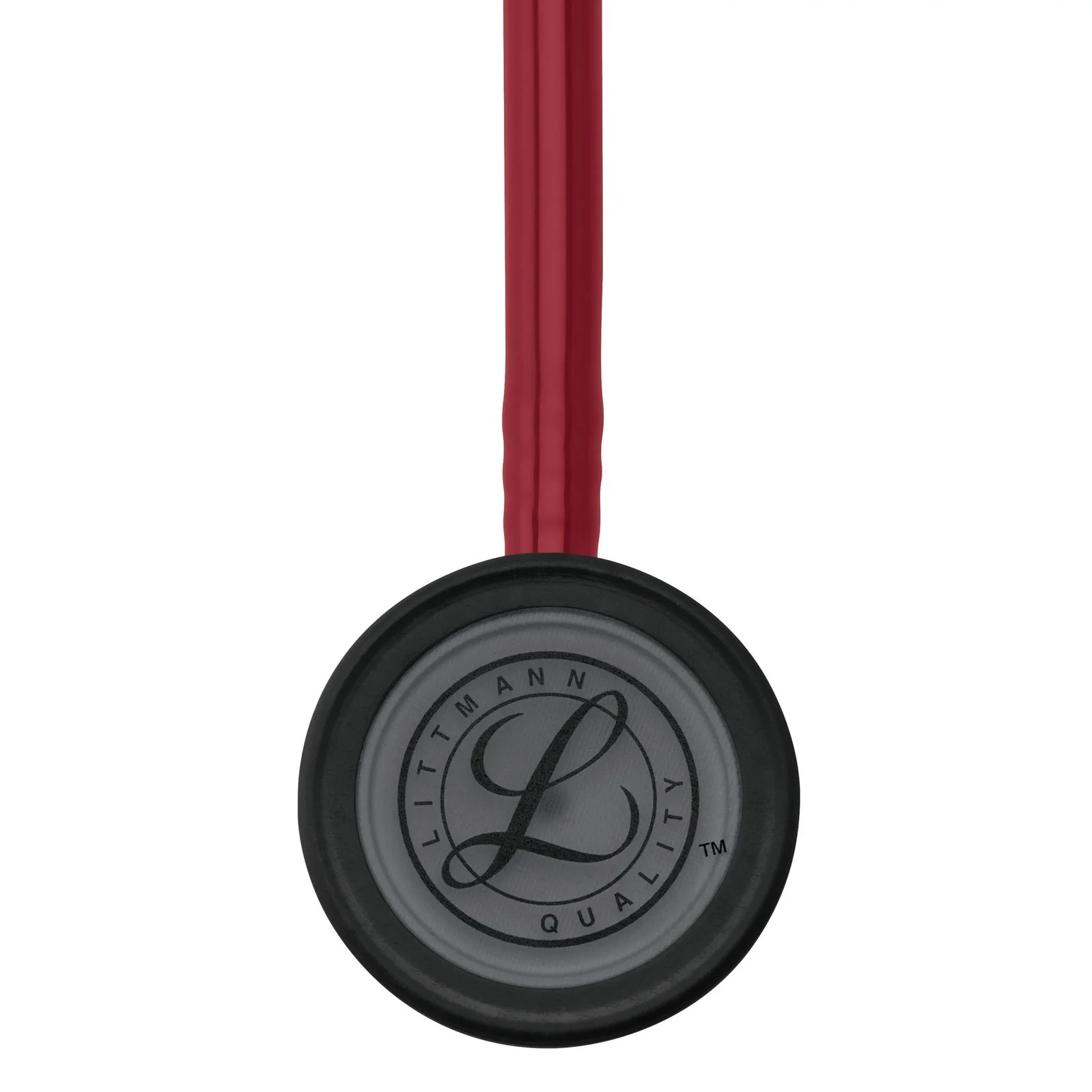 Littmann Classic III Monitoring Stethoscope: Black and Burgundy 5868 - Image 5