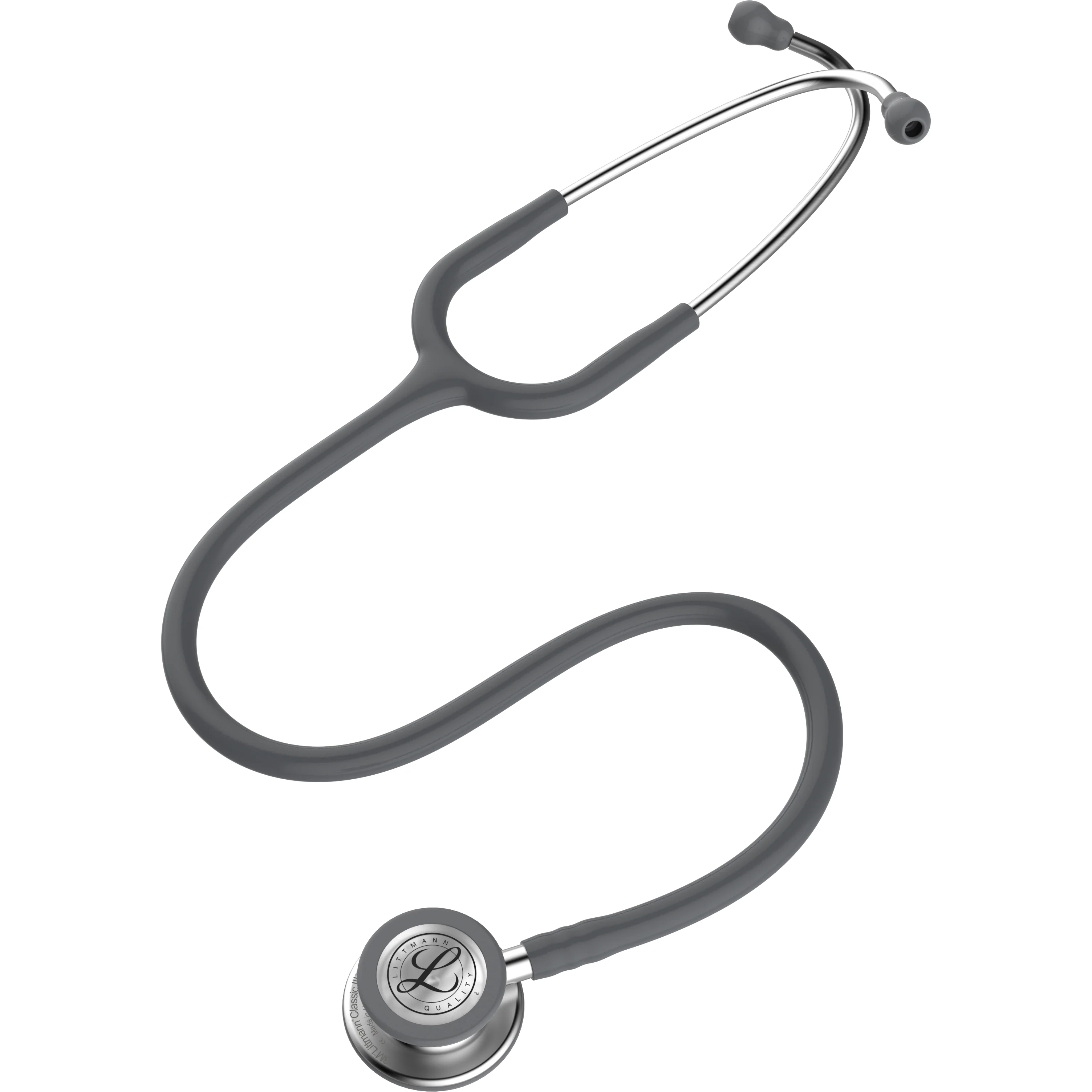 Littmann Classic III Monitoring Stethoscope: Gray 5621 - Image 5