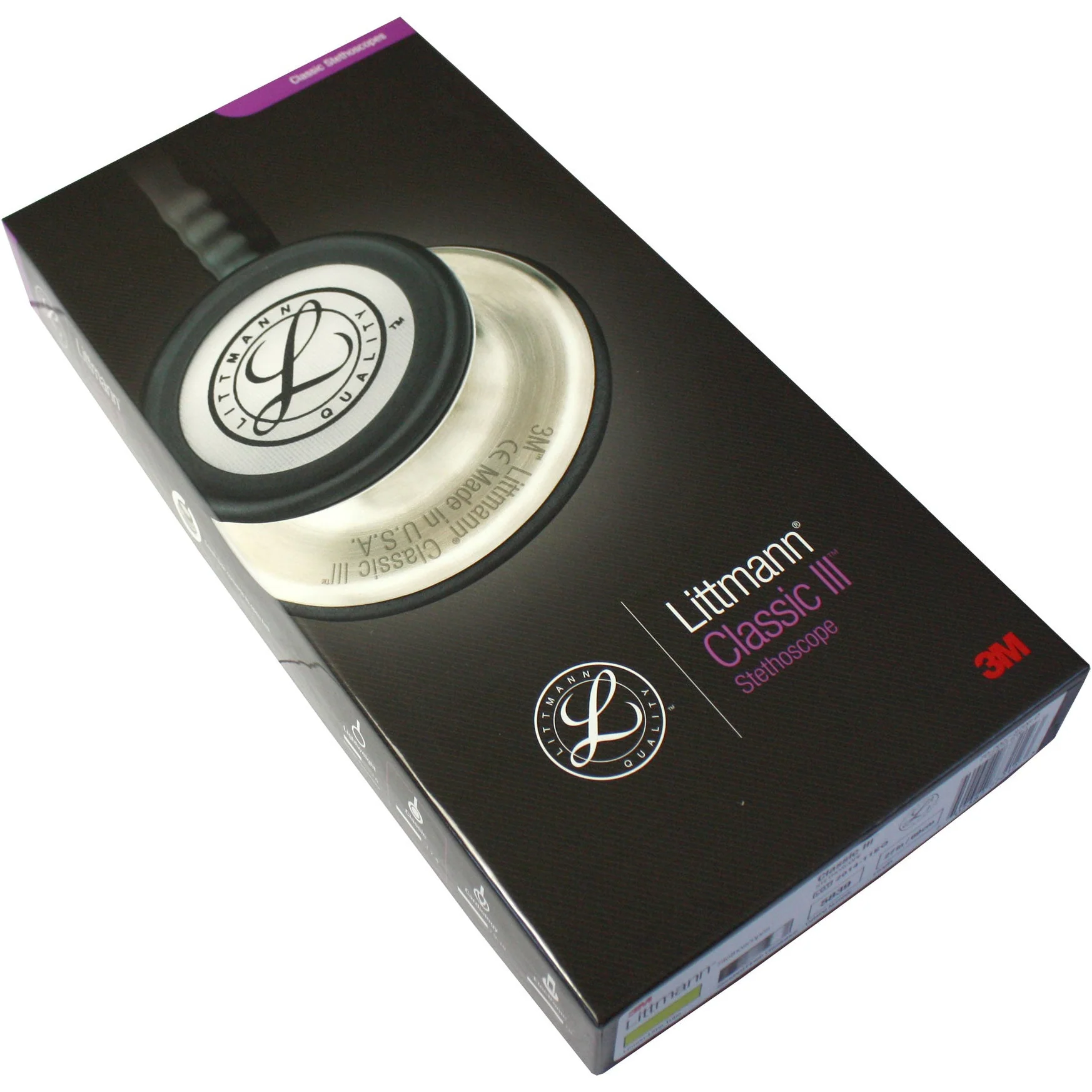 Littmann Classic III Monitoring Stethoscope: Lemon Lime 5839 - Image 10