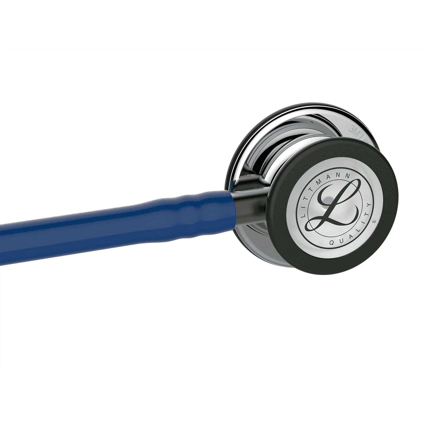 Littmann Classic III Monitoring Stethoscope: Mirror & Navy Blue 5863 - Image 5