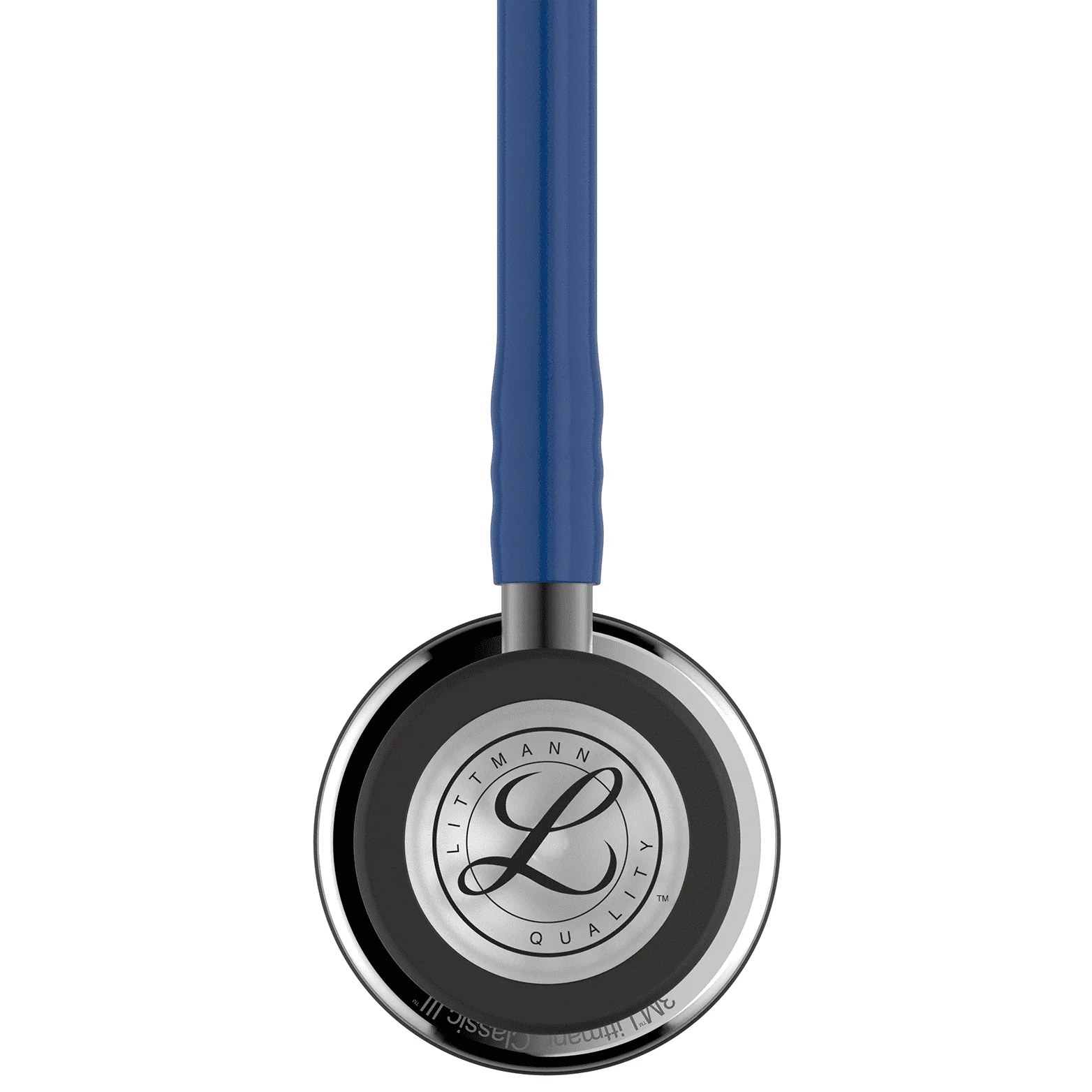 Littmann Classic III Monitoring Stethoscope: Mirror & Navy Blue 5863 - Image 6