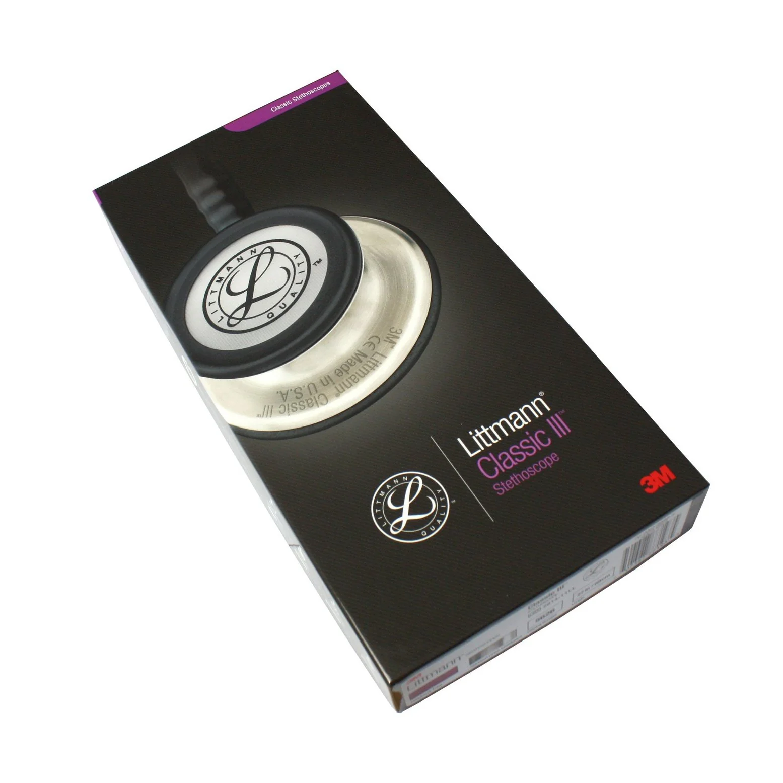 Littmann Classic III Monitoring Stethoscope: Raspberry 5648 - Image 9