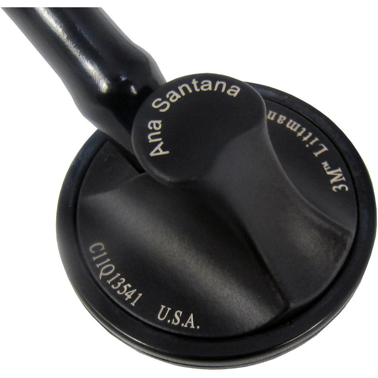 Littmann Master Cardiology Stethoscope: All Black 2161 - Image 3