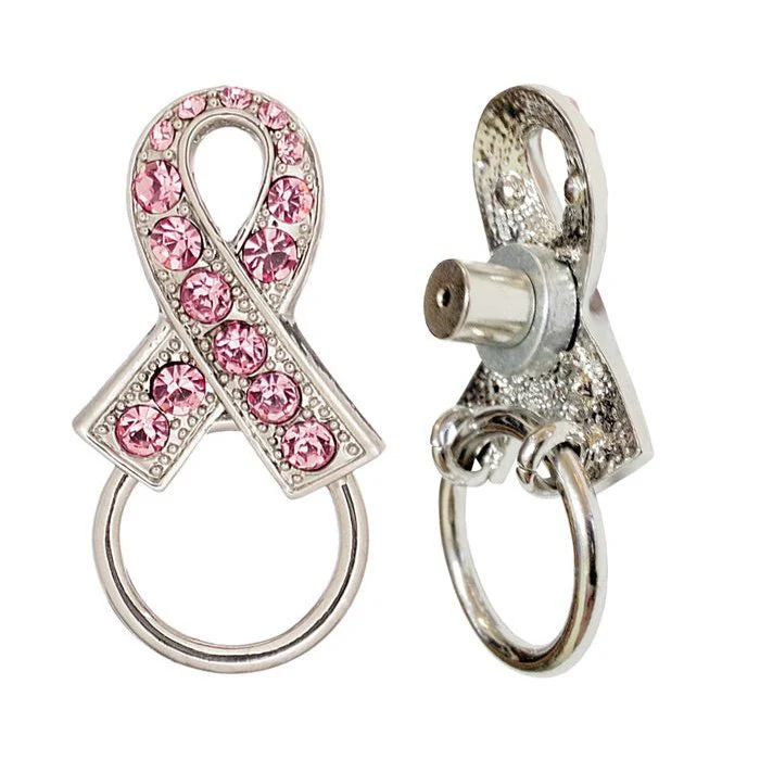 Magnetic Pink Ribbon Tac
