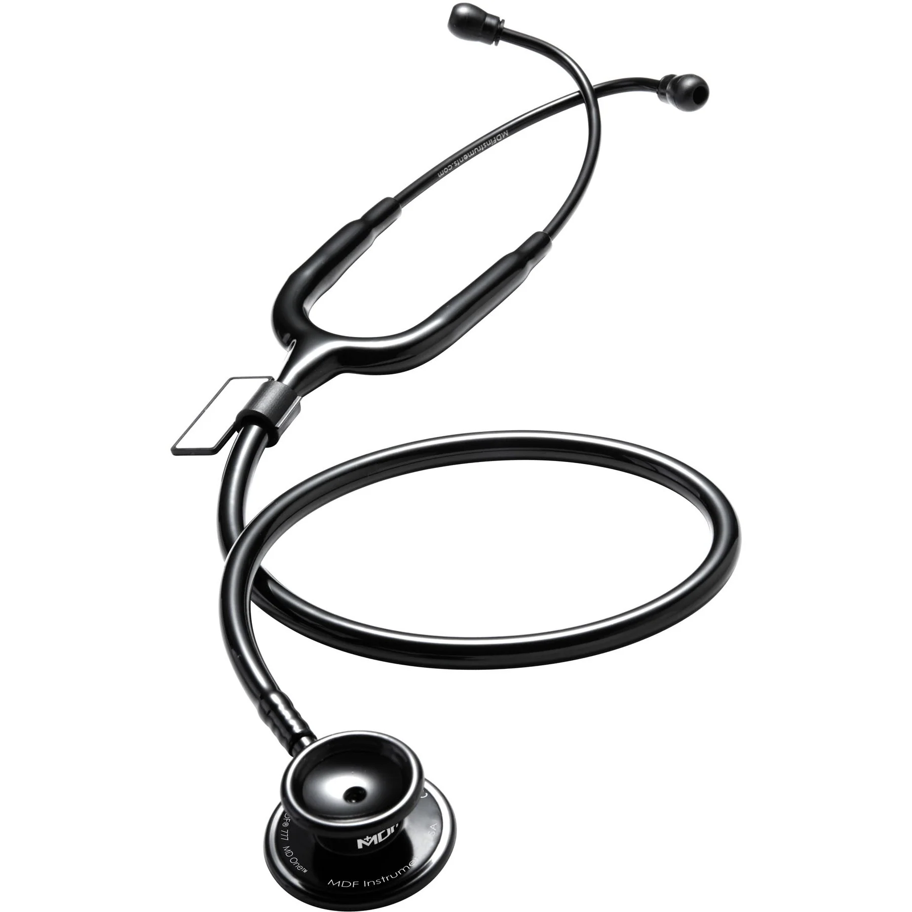 MDF MD One Stainless Steel Stethoscope - Black Out