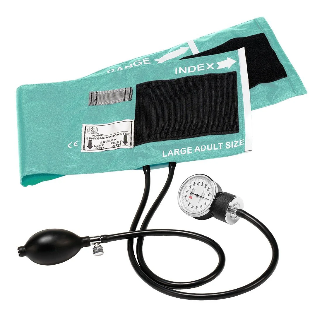 Premium Large Adult Aneroid Sphygmomanometer