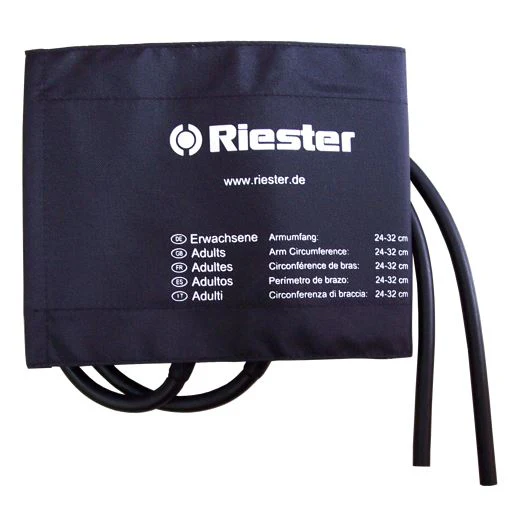 Riester 2 Tube Velcro Cuff - Adult 54.5 x 14.5 cm