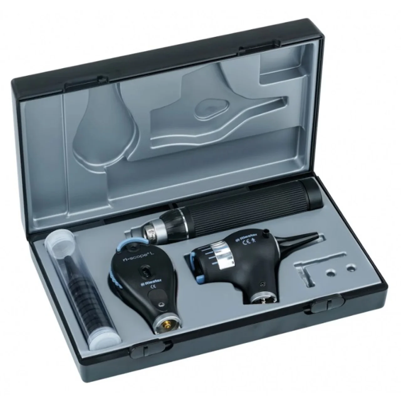 Riester Elitevue Otoscope, Led, 3.5V, With 1 C-Handle, 1 Rechargeable Li-Ion Battery And Plug-In Charger