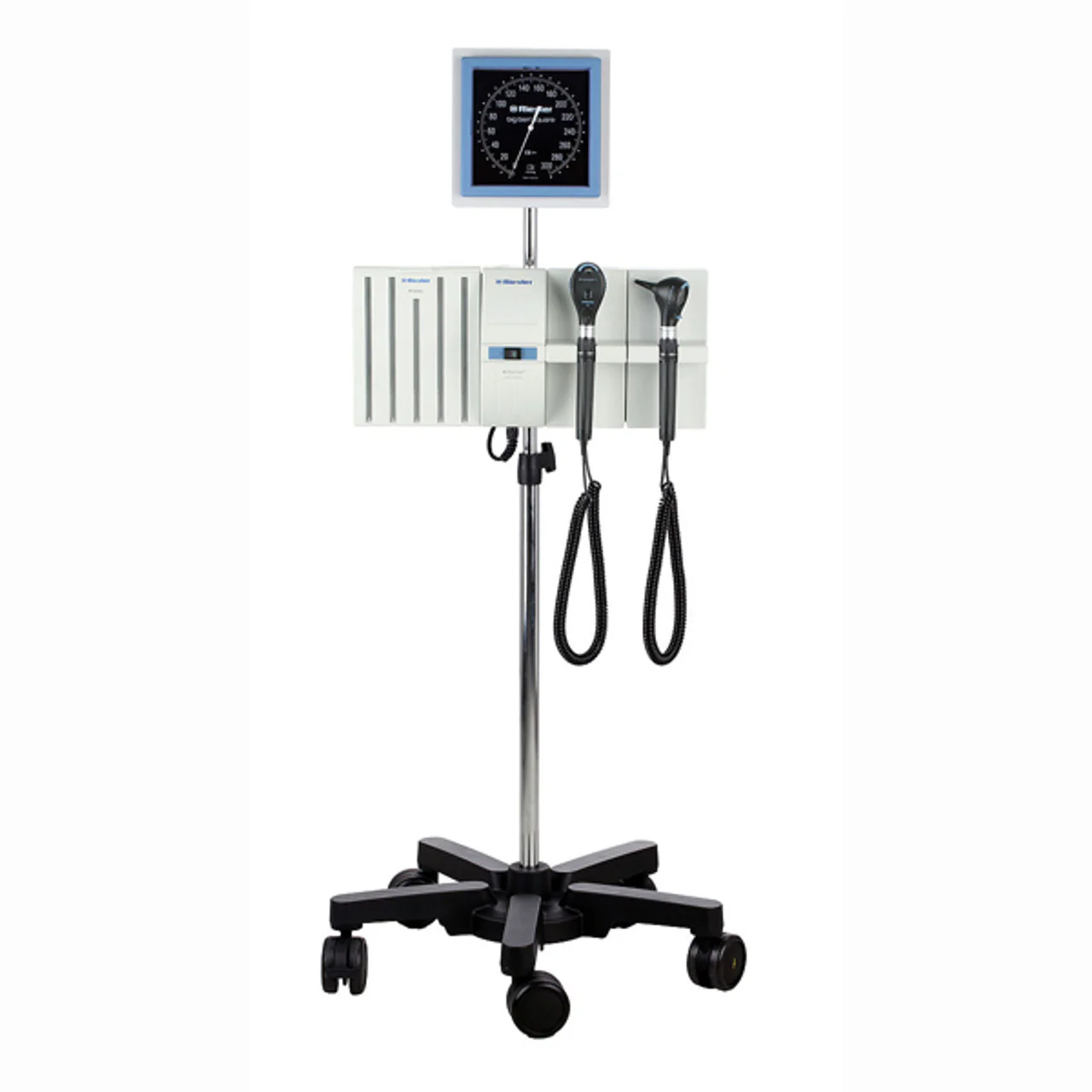 Riester Ri-Former Diagnostic Station With Mobile Base, 2 Handles, Ri-Spec, With Big-Ben, 3.5V/120V