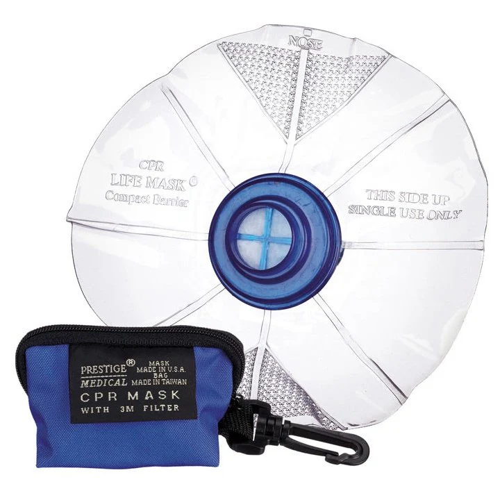 Single-Use Resuscitation Mask in Keychain Bag - Image 4