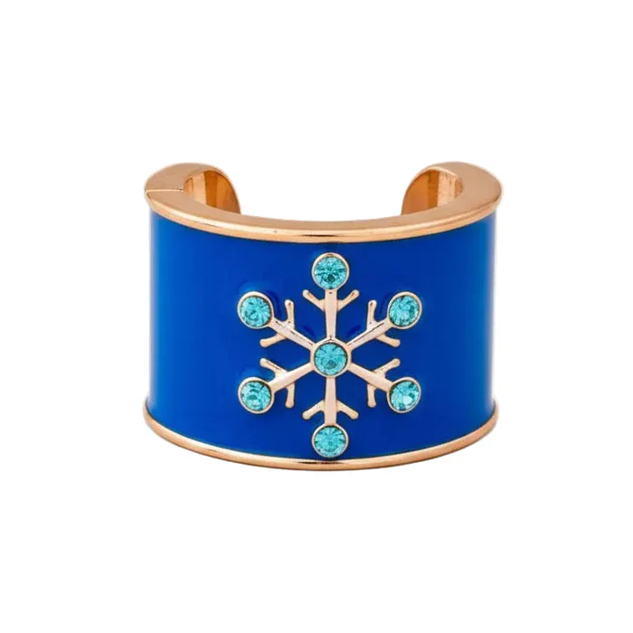 Snowflake Stethoscope Charm