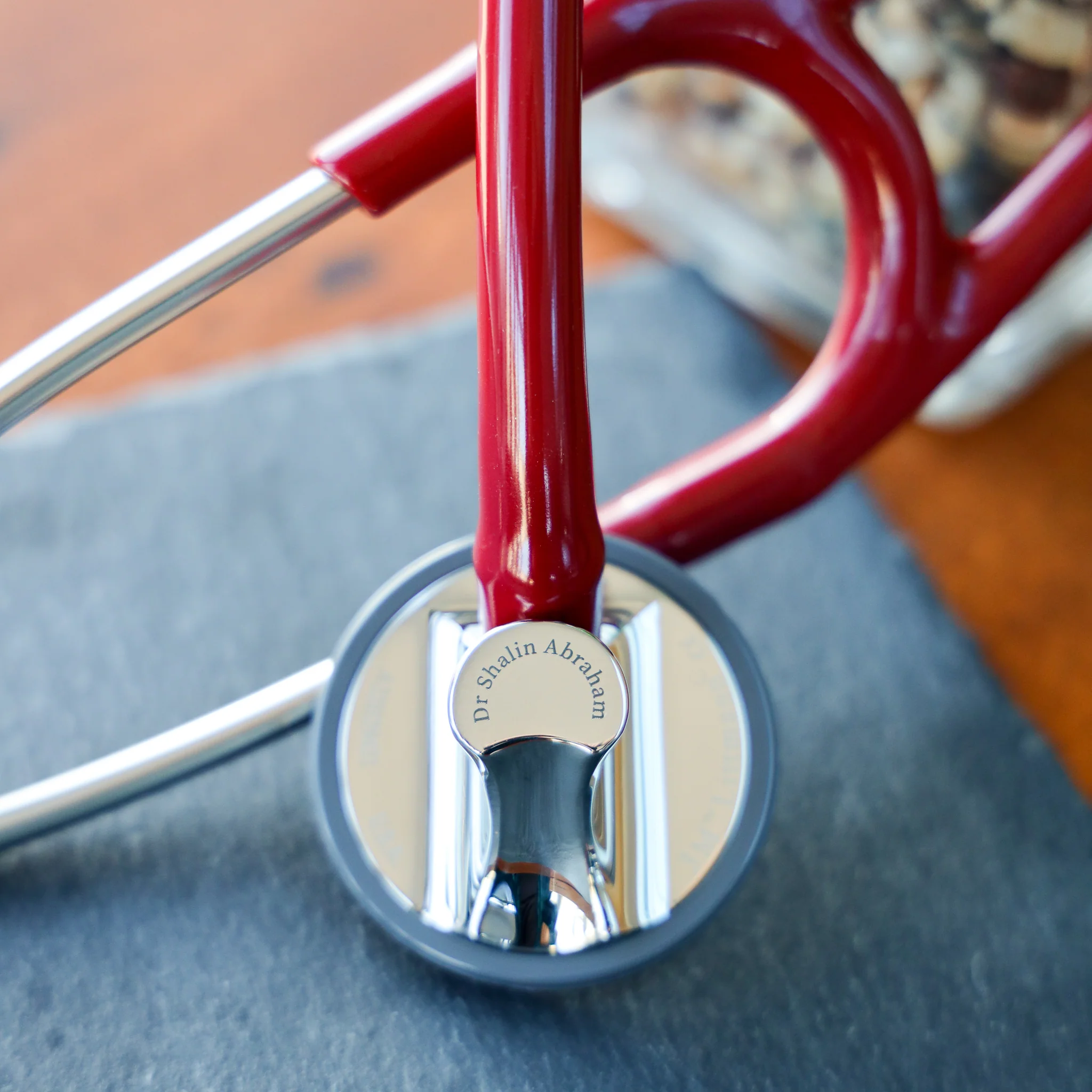 Littmann Master Cardiology Stethoscope: Burgundy 2163 - Image 2