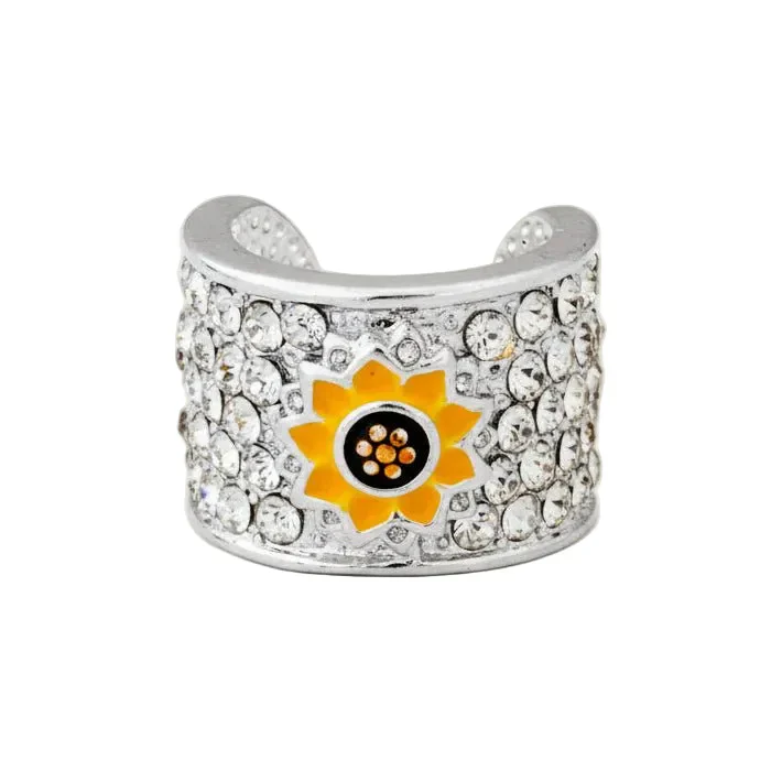 Sunflower Stethoscope Charm