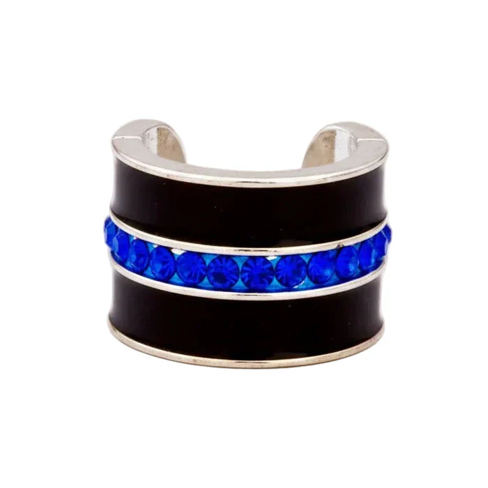 Thin Blue Line Stethoscope Charm