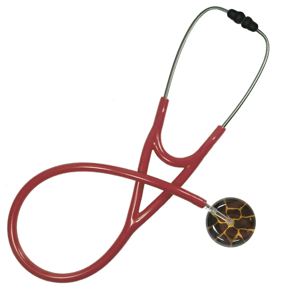 Ultrascope Adult Single Stethoscope - Giraffe Print - Image 4