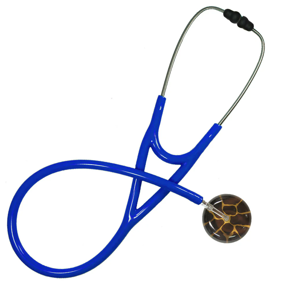 Ultrascope Adult Single Stethoscope - Giraffe Print - Image 6