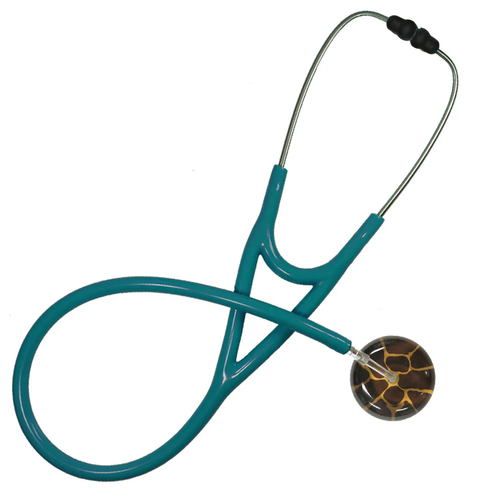 Ultrascope Adult Single Stethoscope - Giraffe Print - Image 7