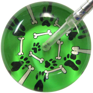 Ultrascope Pediatric Single Stethoscope - Pawprints & Bones - Image 2