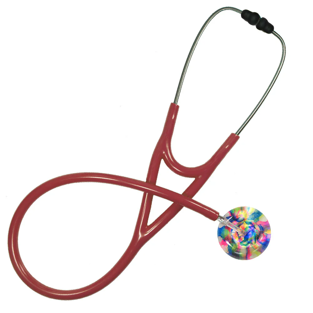 Ultrascope Pediatric Single Stethoscope - Tie Dye - Image 4