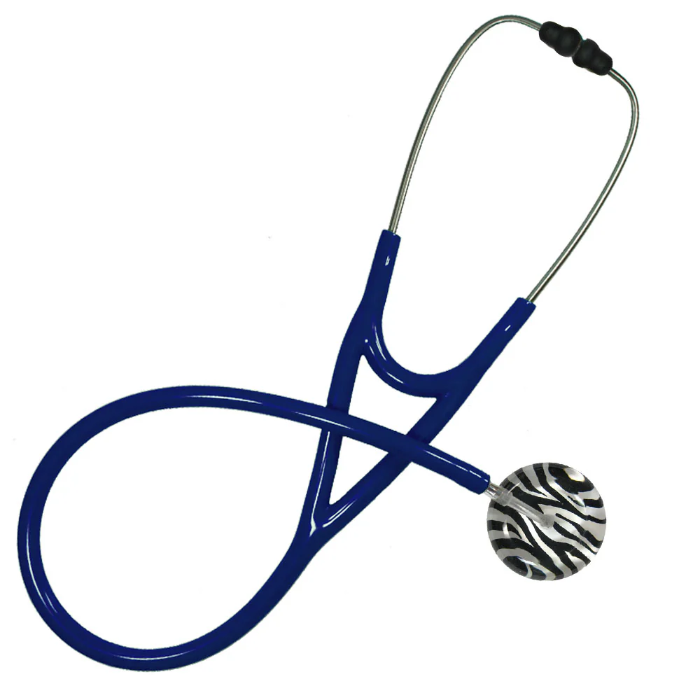 Ultrascope Adult Single Stethoscope - Zebra Print - Image 10