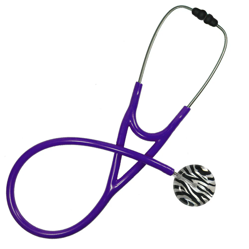 Ultrascope Adult Single Stethoscope - Zebra Print - Image 12
