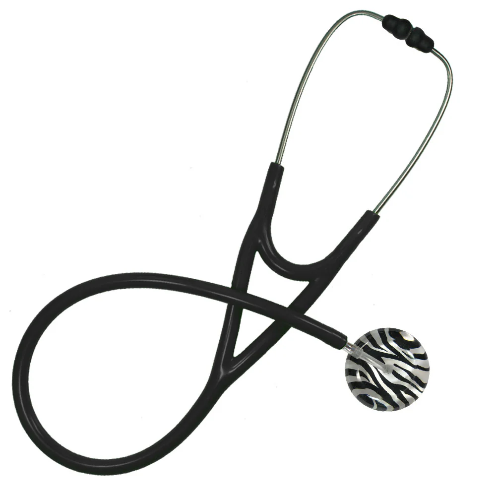 Ultrascope Adult Single Stethoscope - Zebra Print - Image 3
