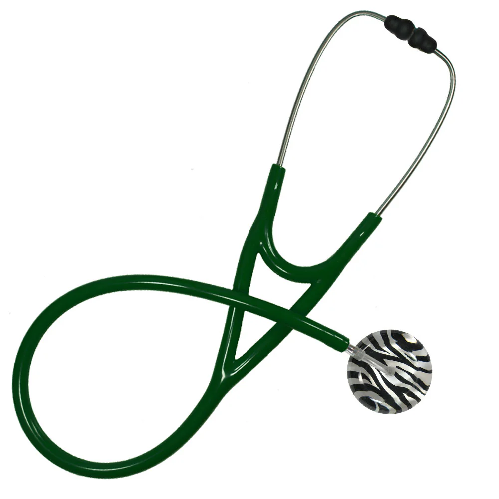 Ultrascope Adult Single Stethoscope - Zebra Print - Image 5