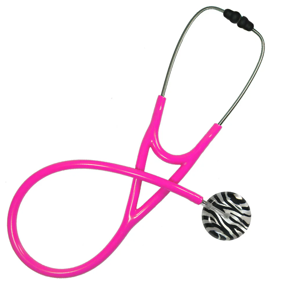 Ultrascope Adult Single Stethoscope - Zebra Print - Image 6